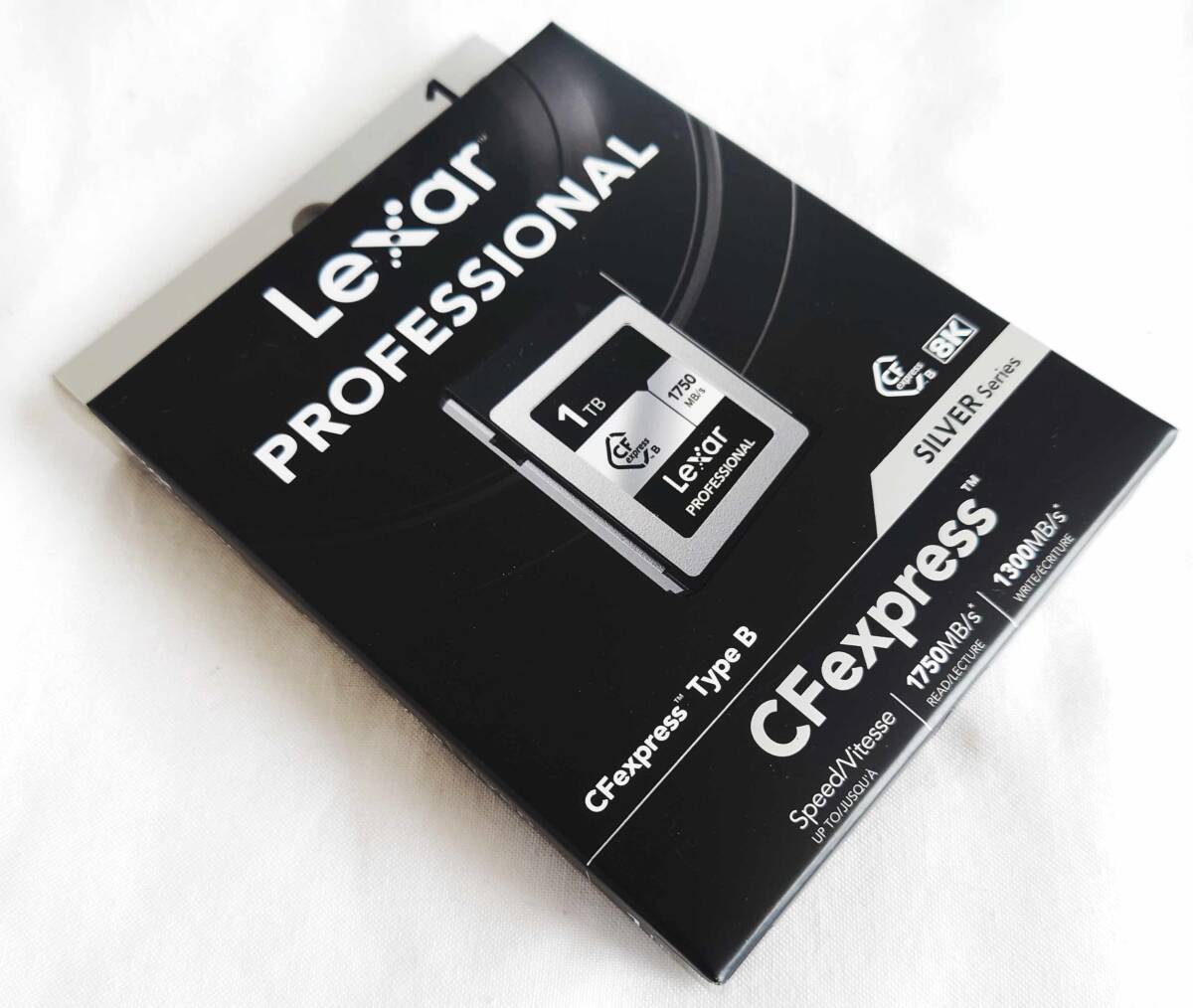 【新品・未開封品】レキサー Lexar Professional CFexpress Type-B Card SILVER Series 1TB 最大読み出し1750MB/s 最大書き込み1300MB/s_画像3