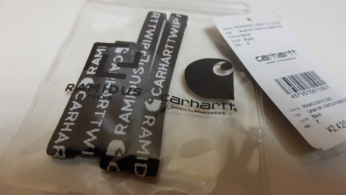 【Carhartt WIP】 X RAMIDUS ラバーバンド Carhartt WIP x RAMIDUS RUBBER BAND - Blackの画像6