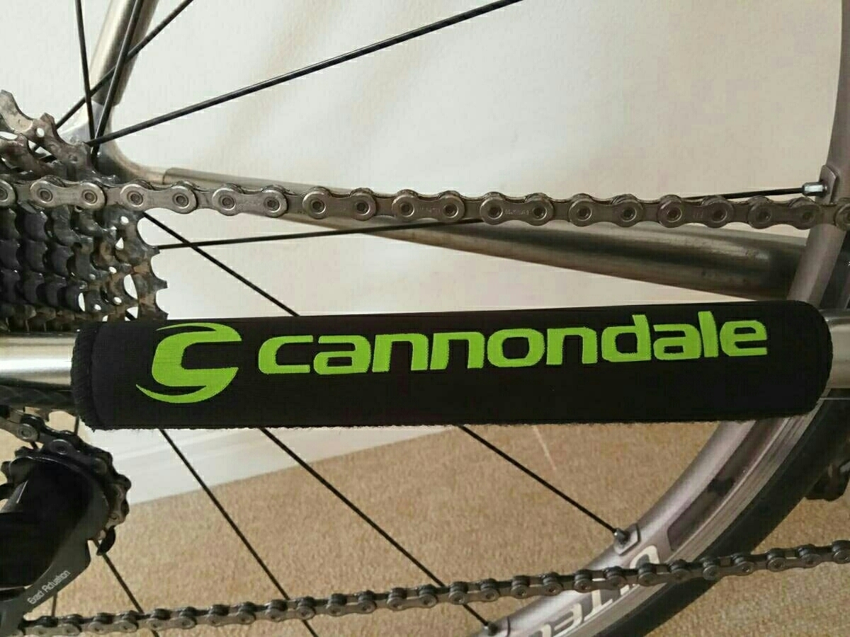 【新品】 チェーンステー プロテクター カバー 　キャノンデール　Cannondale(緑) 【送料最安84円！】_画像2