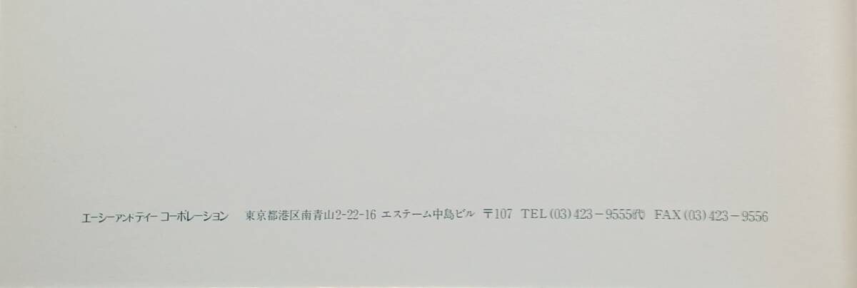 【フランク・ステラ】図録2冊まとめて 1989年東高現代美術館・1989年AC&Tコーポレーション 2000部限定の画像9