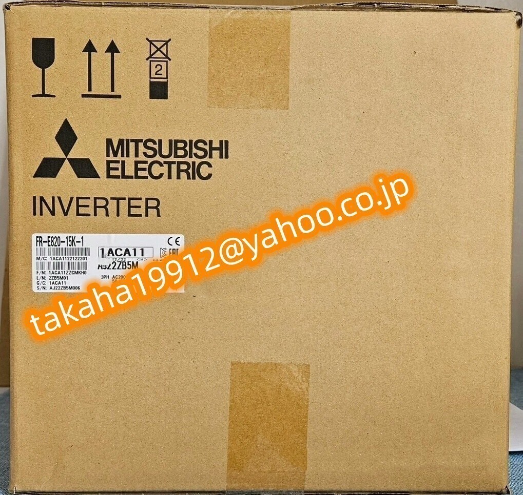 ◆【新品！】三菱電機 　FR-E820-15K-1 インバータ 【６か月安心保証】
