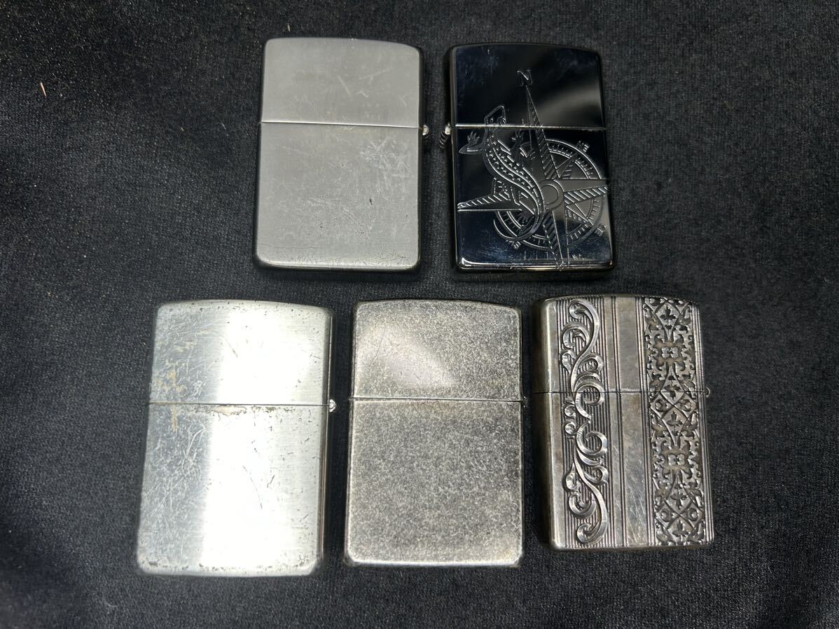 ZIPPO 5個 まとめて オイルライター ジッポー Zippo Malboro made in U.S.A. _画像3