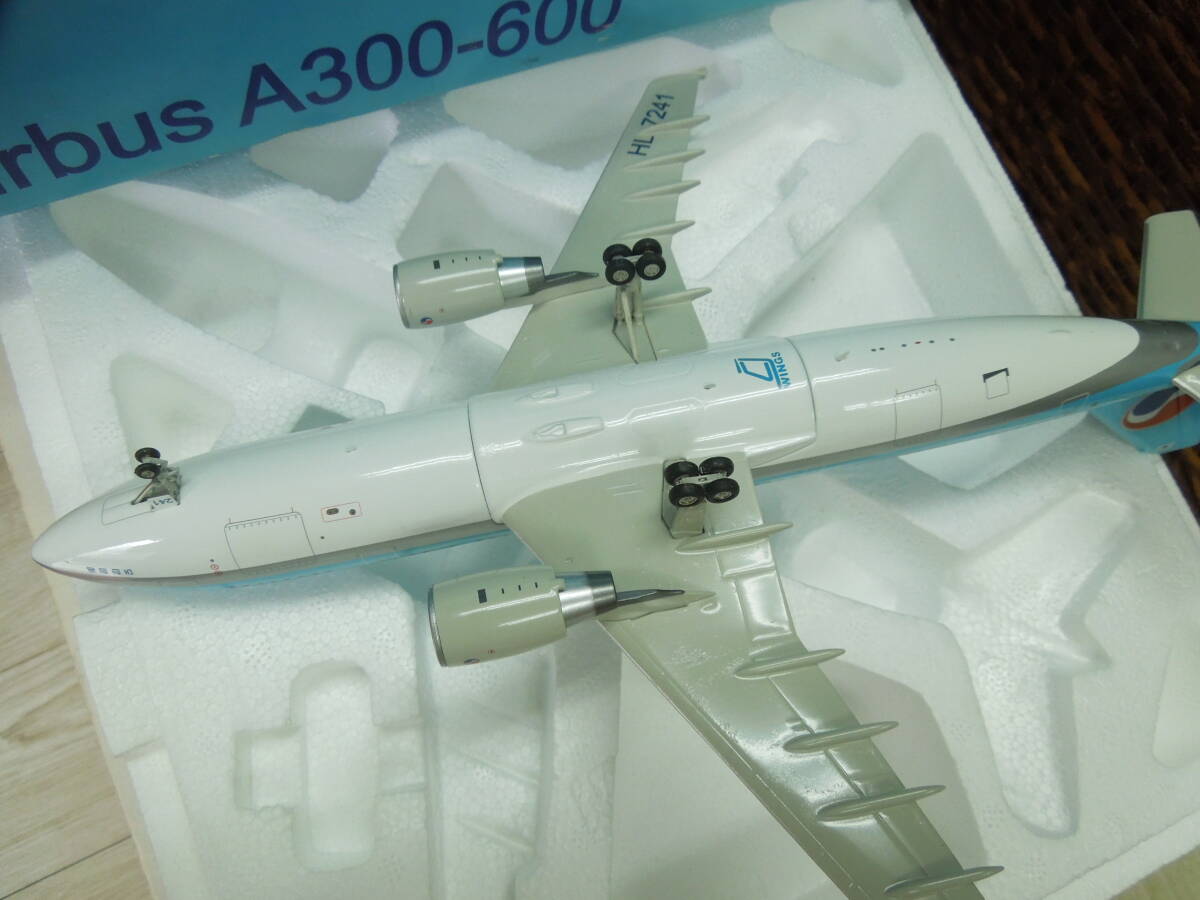 ♪♪美品♪♪大韓航空/エアバス A300-600 1：200 精細金属製モデル♪♪_画像8