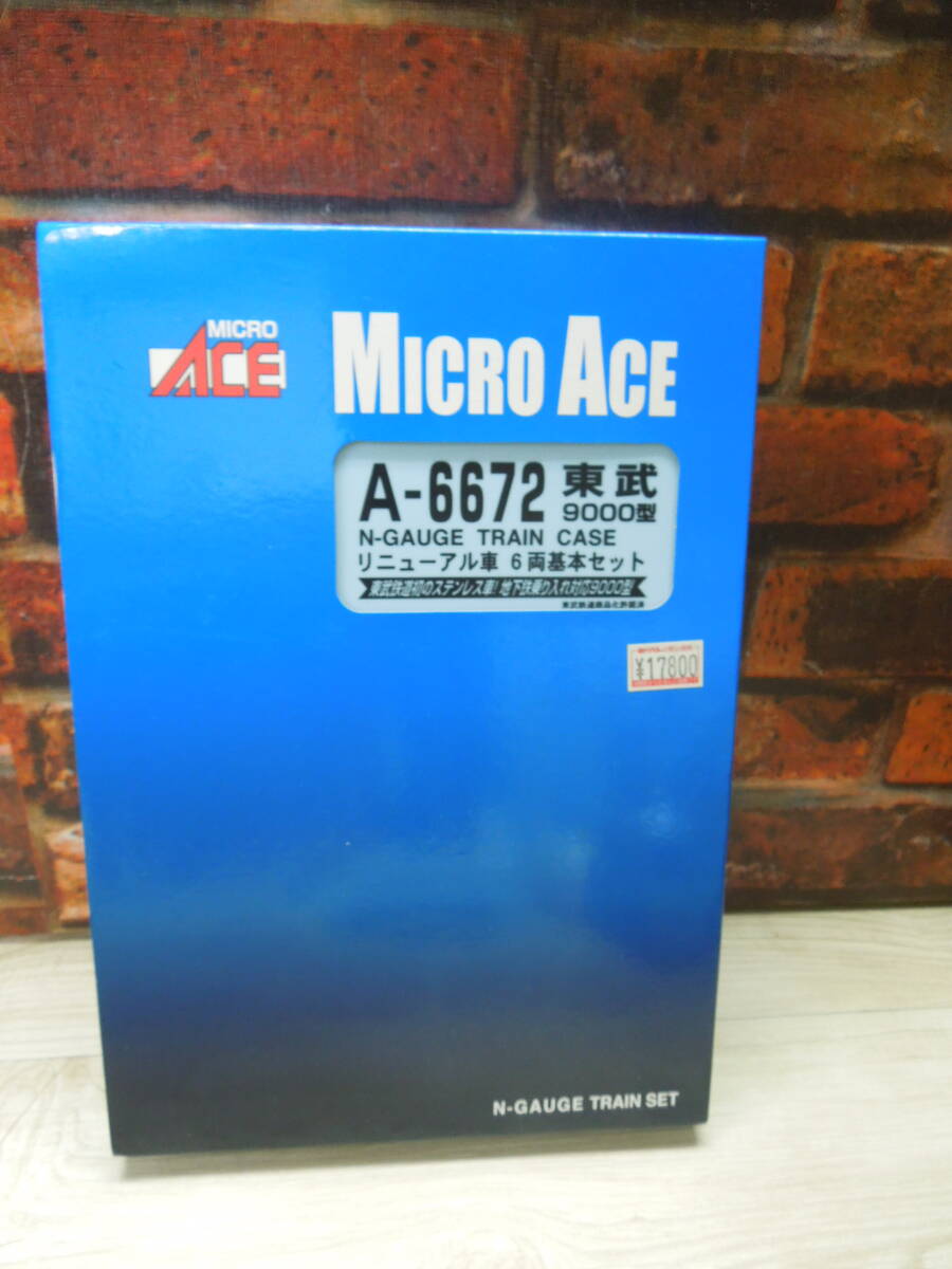 ♪♪美品♪♪Micro Ace/東武9000型 リニューアル車 6両基本セット/A-6672♪♪_画像1