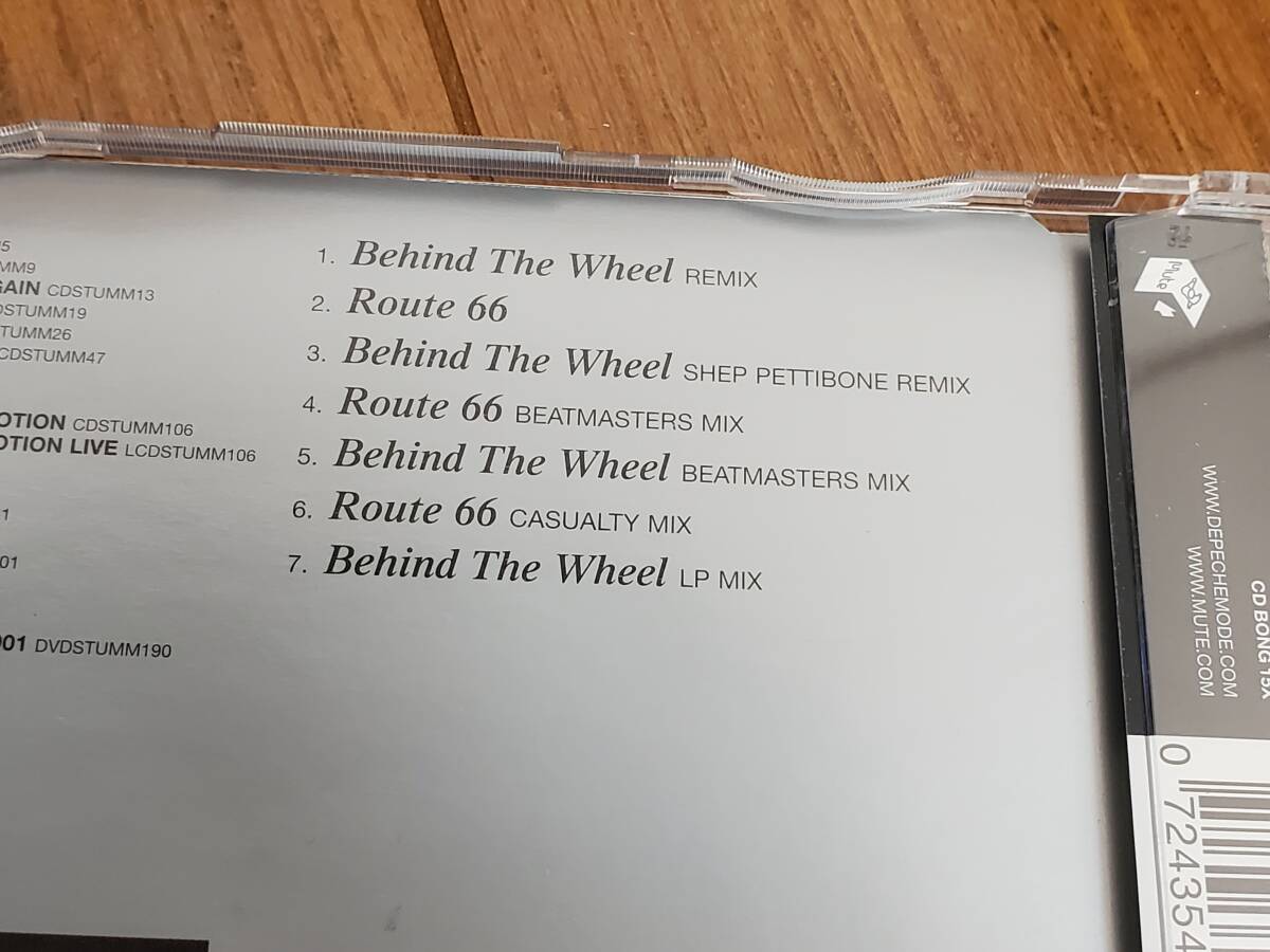 (CD) Depeche Mode●デペッシュ・モード/ Behind The Wheel EU盤 2004年再発盤_画像2