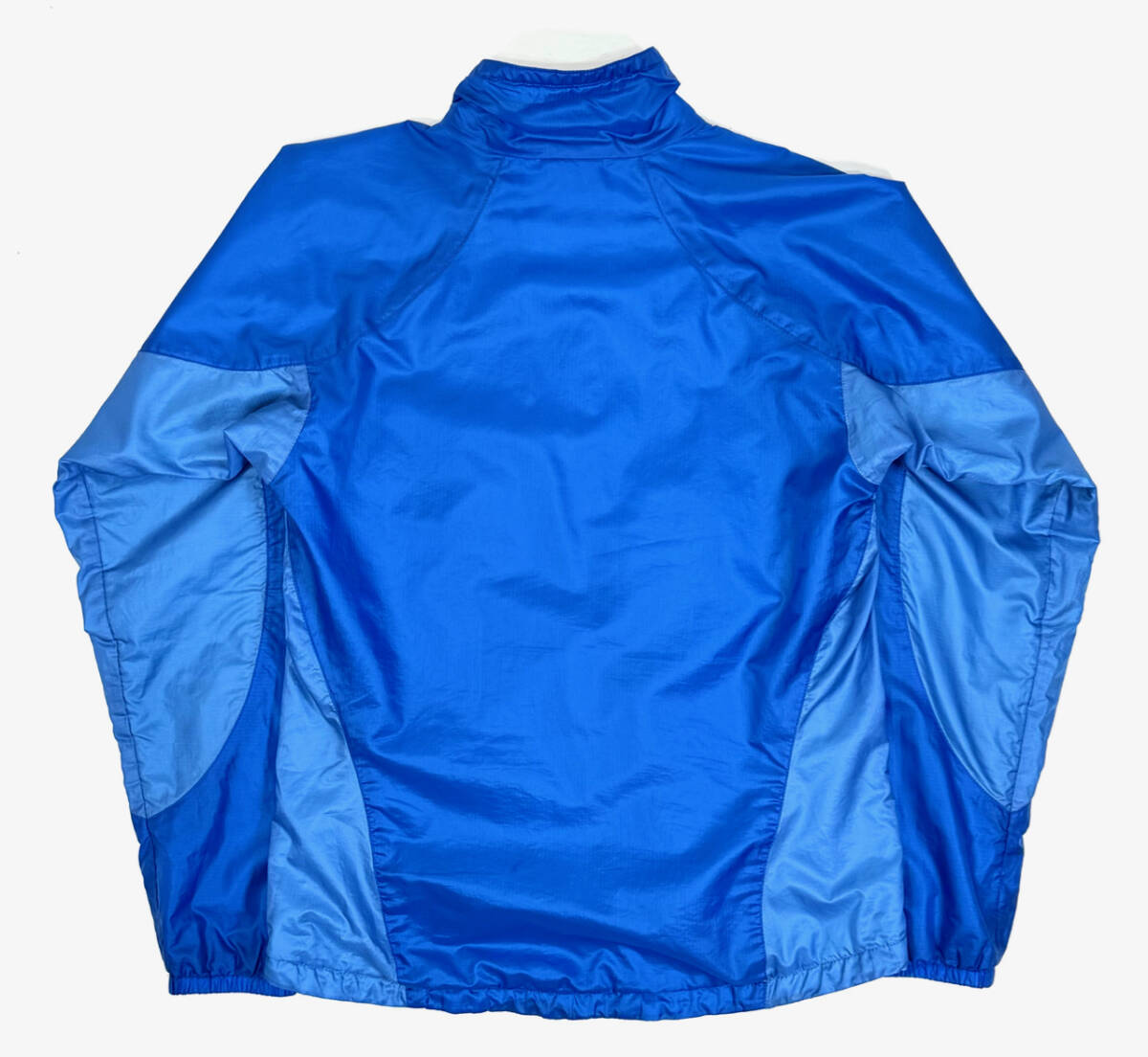 美品 2000s PATAGONIA Nylon jacket XS Blue オールドパタゴニア ナイロンジャケット アウトドア フルジップ_画像2