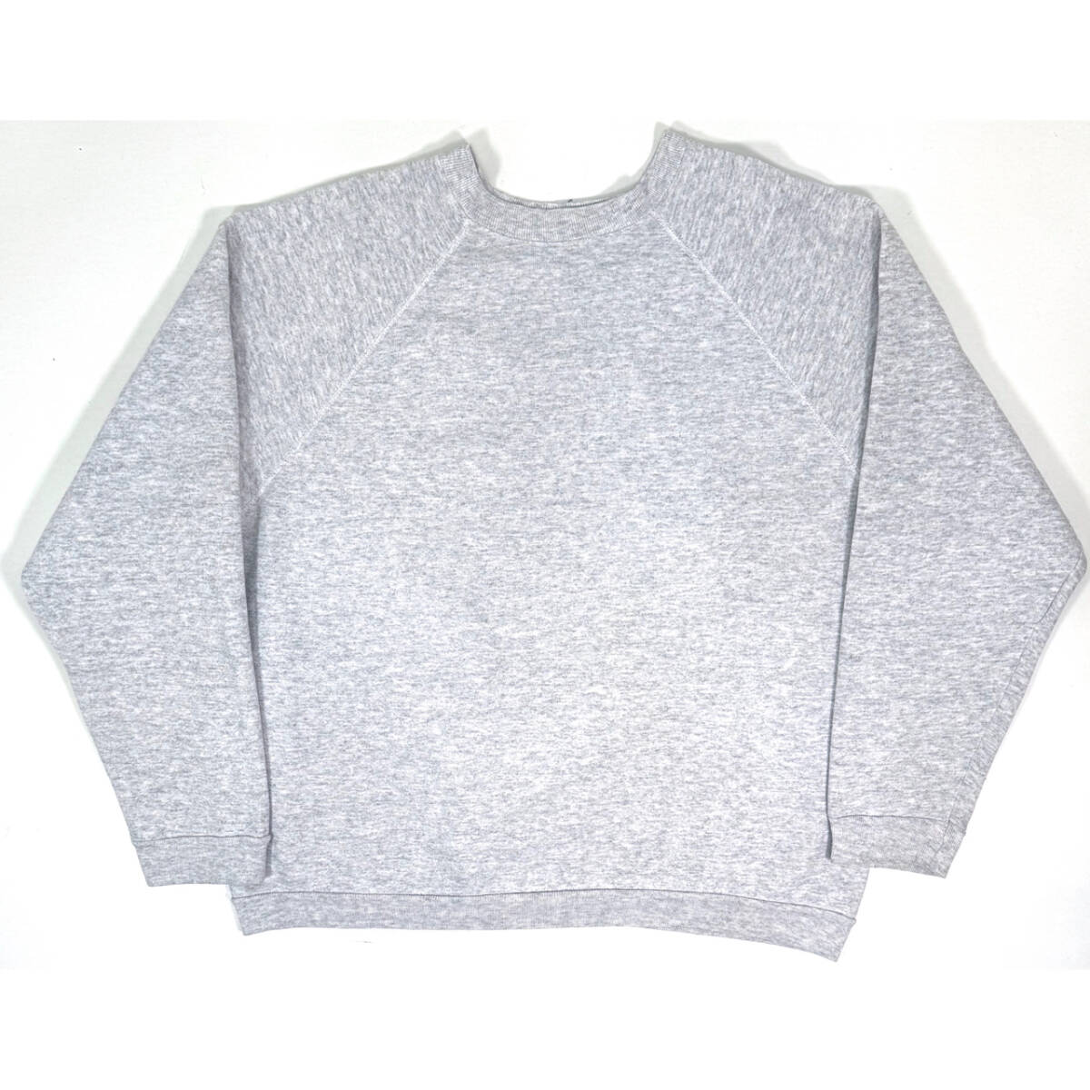 USA製 1990s TULTEX Sweat shirts XL Gray オールド スウェット トレーナー 目無し 無地_画像1