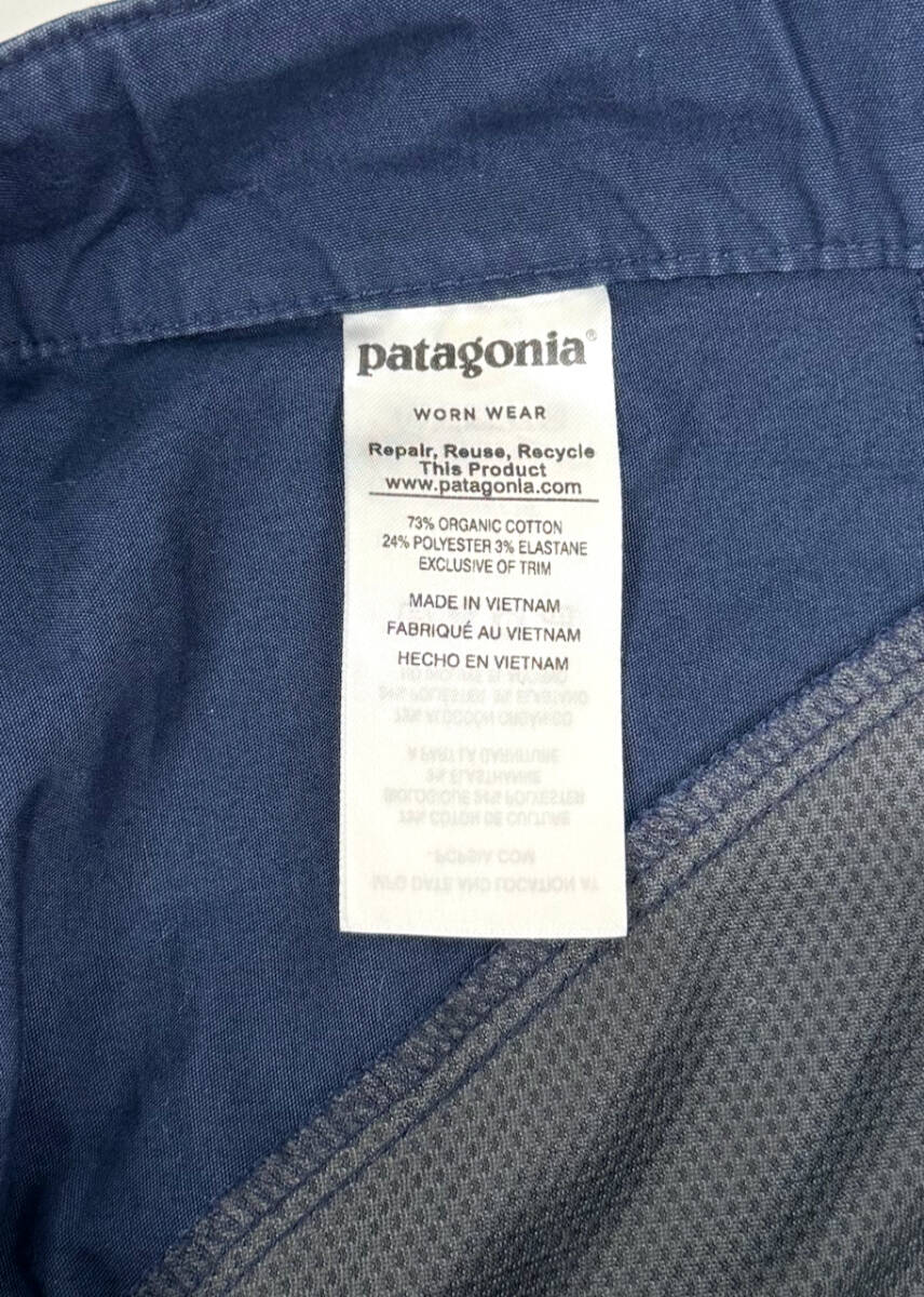 美品 2018 PATAGONIA Venga Rock Pants 30 Navy パタゴニア ベンガロックパンツ アウトドア ロッククライミング オーガニックコットンの画像10