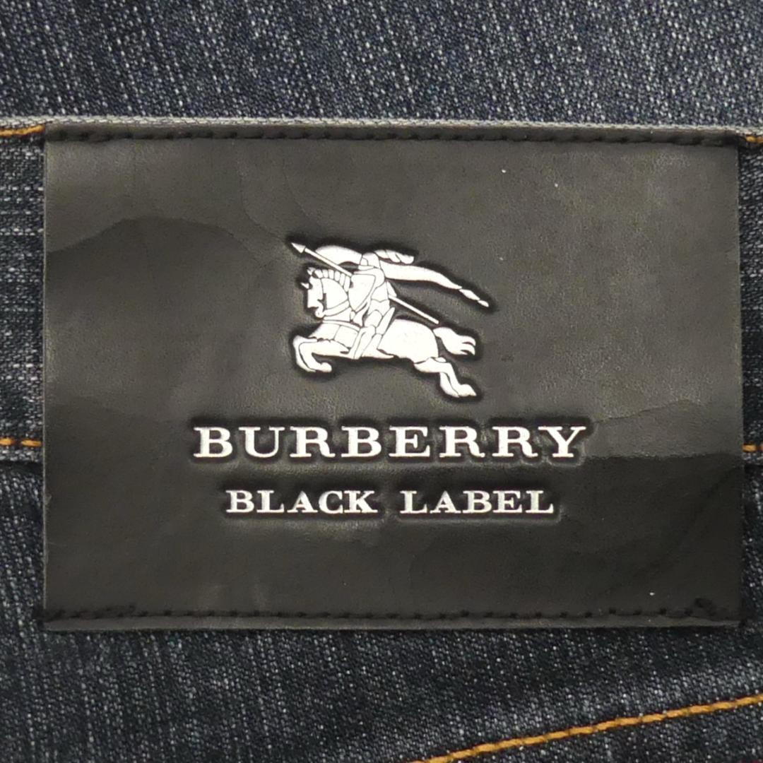 即決★BURBERRY BLACK LABE★W33位 ジーンズ デニム 廃盤 バーバリーブラックレーベル 76 ノバチェック フラップポケット ナイト刺繍