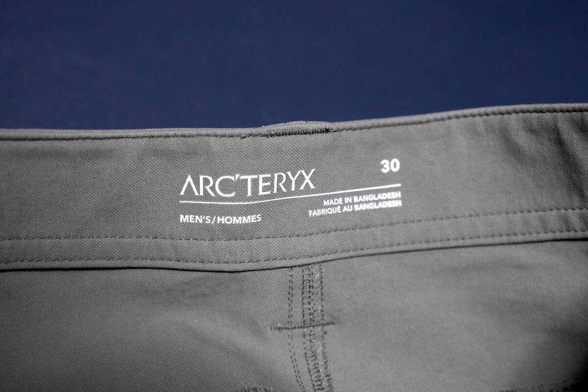 【 使用2回 】 Arc'teryx Levon Pant Men's レヴォン パンツ Size:30 Model:24961色:Forage タグあり 送料無料 30インチ アークテリクス_画像4