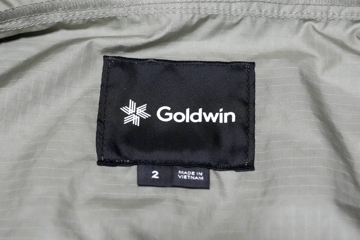 【 未使用新品 】 Goldwin 2023SS Rip-stop Light Jacket リップストップ ジャケット Size:2 GM13112 色:ベージュ Mサイズ ゴールドウィンの画像8
