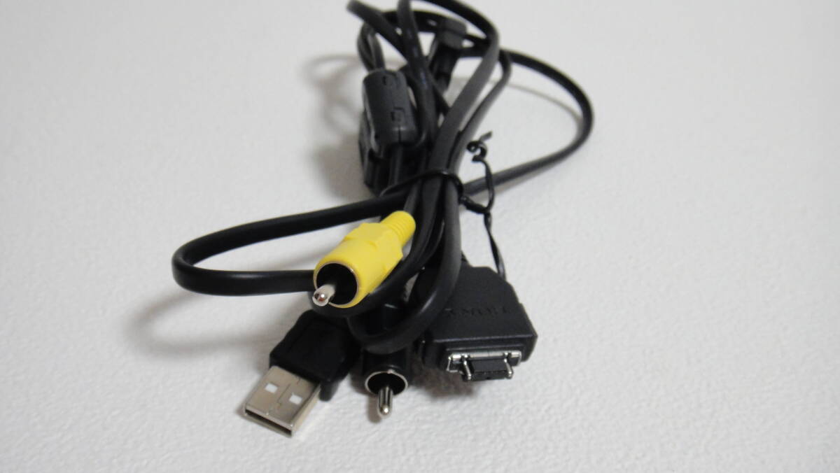 SONY Cyber-shot サイバーショット DSC-TX1付属　マルチ端子専用USB・A/Vケーブル_画像3