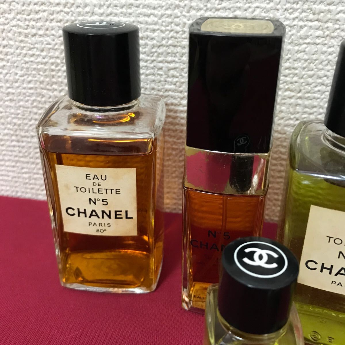 ☆1円〜CHANEL シャネル オードゥパルファム 香水まとめ 当時物 残量たっぷりNo19 5 管理番号123 ゆうパック820円_画像3