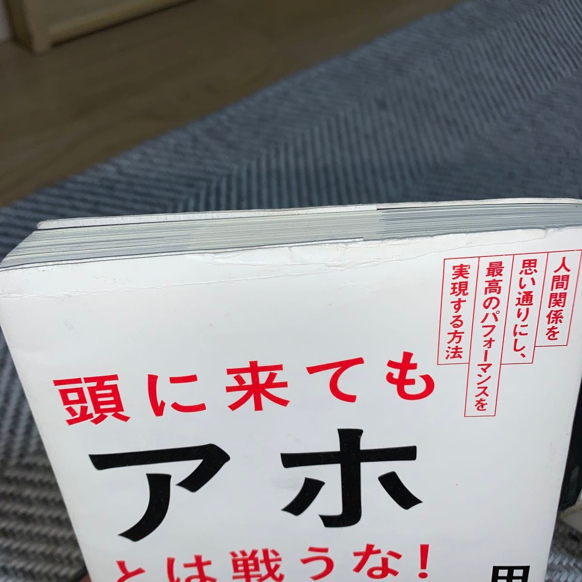 頭に来てもアホとは戦うな！　人間関係を思い通りにし、最高のパフォーマンスを実現する方法 田村耕太郎／著