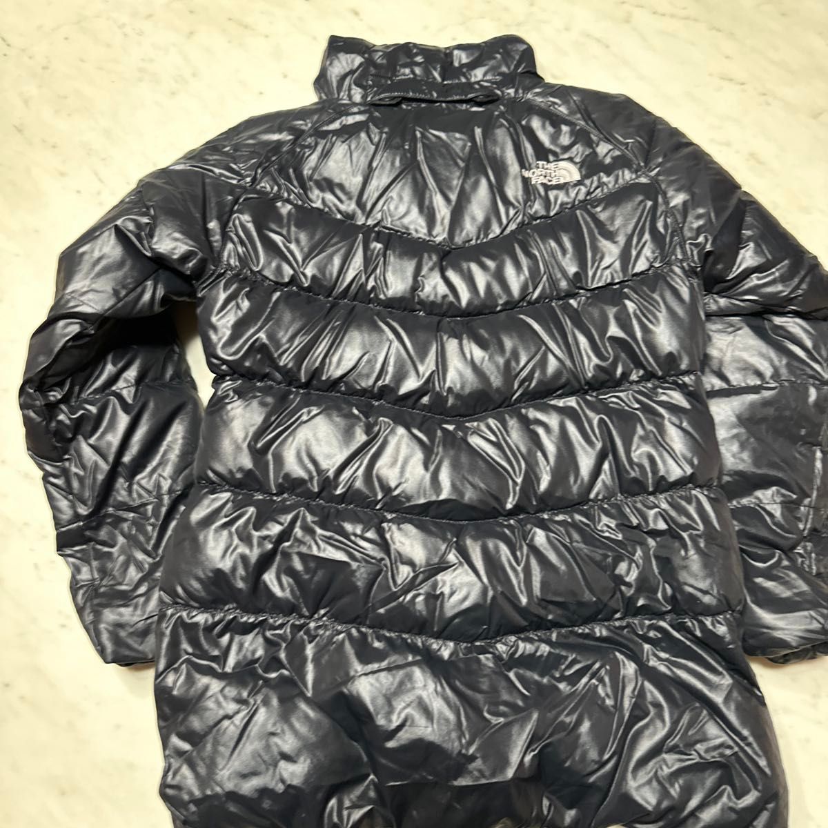 THE NORTH  FACE ノースフェイス　レディース　ガール　S　光沢　ダウン　ジャケット　550フィル