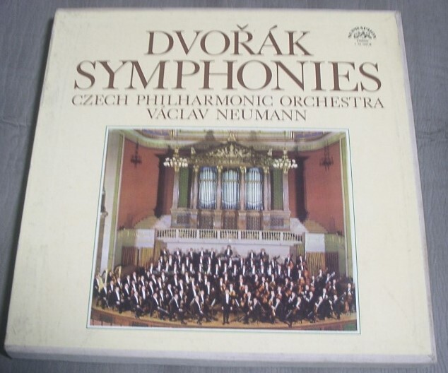 ノイマン/ドヴォルザーク交響曲全集♪チェコスプラフォンステレオ8枚組_画像1