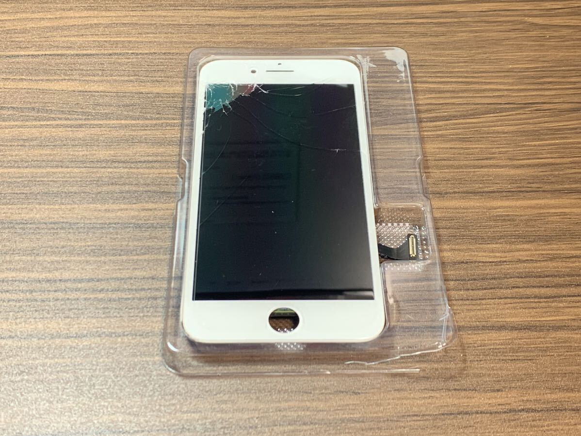 ジャンク iPhone 7 純正パネル 液晶 ガラス割れ 断線 部品取り フロントパネル_画像1
