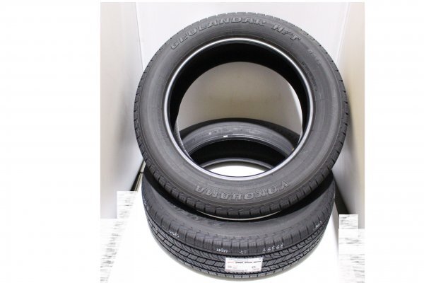 送料無料　G056　215/80R15 102S　２本 ヨコハマ ジオランダー H/T 　個人宅配達OK　GEOLANDAR　_画像1