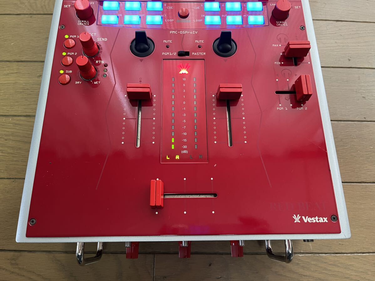 美品　名器　Vestax PMC-05PROⅣ ミキサー 