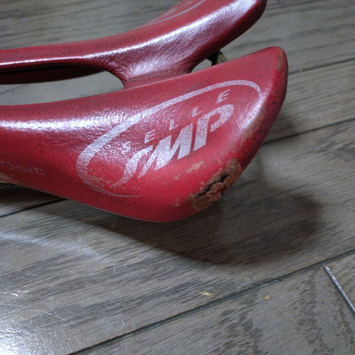 SELLE SMP COMPOSIT レッド 初期モデル_画像5