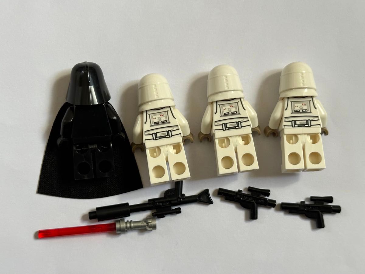 LEGO スターウォーズ　ミニフィグ　スノートルーパー(帝国の逆襲) 4体