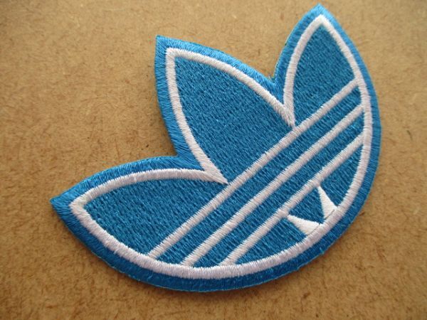 アディダス オリジナルスadidas Originals ノベルティ ワッペン1枚/非売品パッチPATCHアップリケ正規品トレフォイル三つ葉 S96_画像2