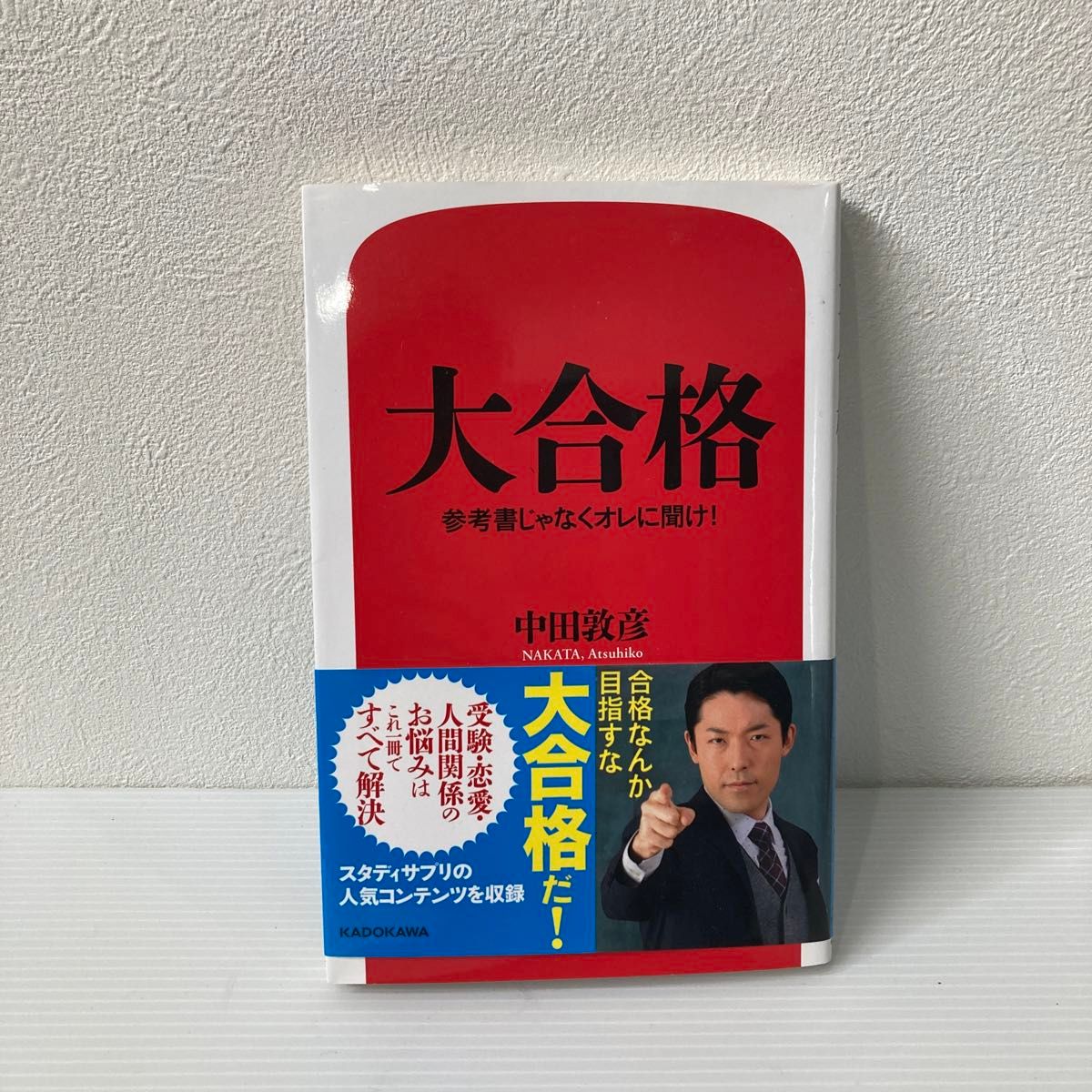 大合格　参考書じゃなくオレに聞け！ 中田敦彦／著