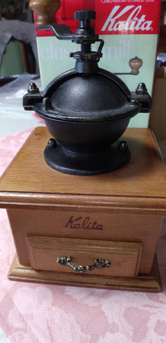 Kalita　カリタ 豆挽き器　コーヒーミル　手動　レトロ　アンティーク_画像6