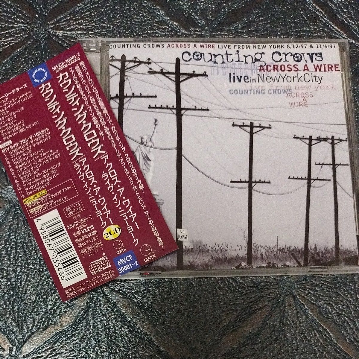 カウンティング・クロウズ / アクロス・ザ・ワイヤー　-ライヴ・イン・ニューヨーク-  [2CD]