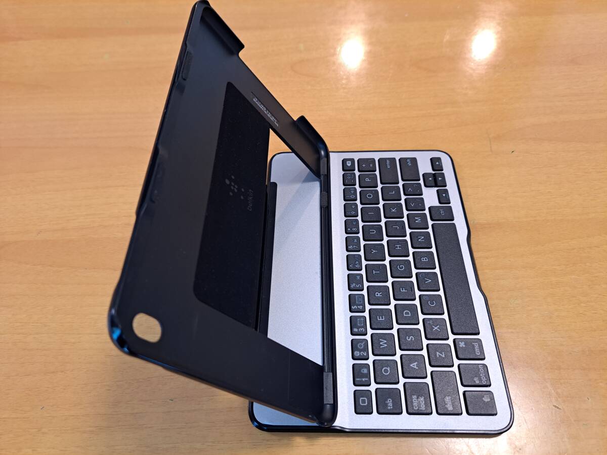 通電確認済み iPad mini キーボードケース belkin Ultimate Lite Keyboard Case_画像3