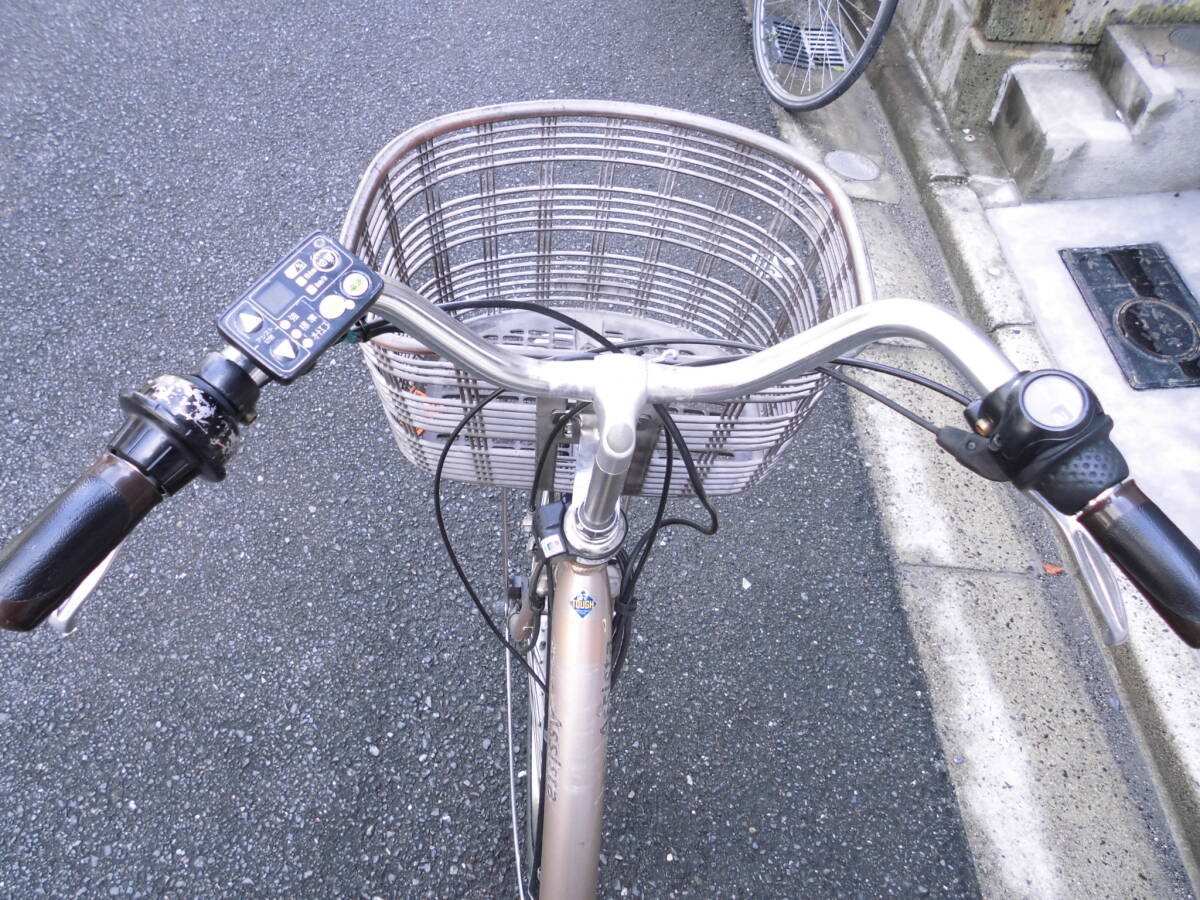 引き取り限定 ブリジストン アシスタ 電動自転車 ジャンク品 部品取り車 検索 パナソニック アシスタ ViVi ビビ ヤマハ パス DXの画像3