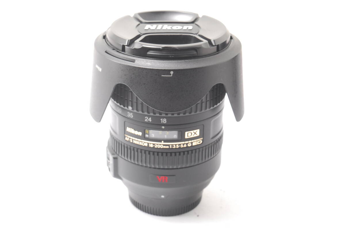 実用美品★ニコン NIKON AF-S DX NIKKOR 18-200mm F3.5-5.6 G ED VR★3629の画像8