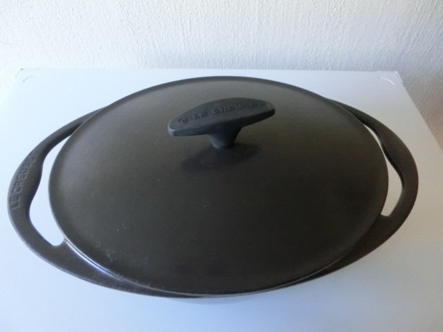 LE CREUSET 25 ル・クルーゼ 25 ホーロー鍋 両手鍋 MADE IN FRANCE ジャンク_画像1