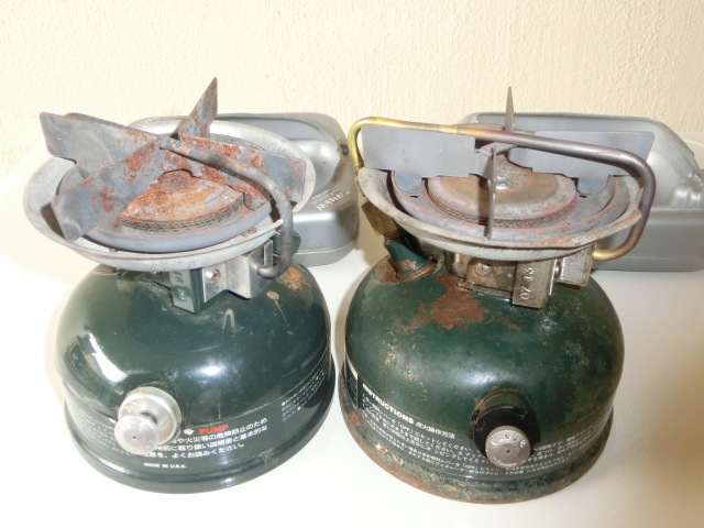 Colemanコールマン MODEL 508A STOVE MODEL508A ガソリンストーブシングルバーナー 2個 ジャンク_画像4