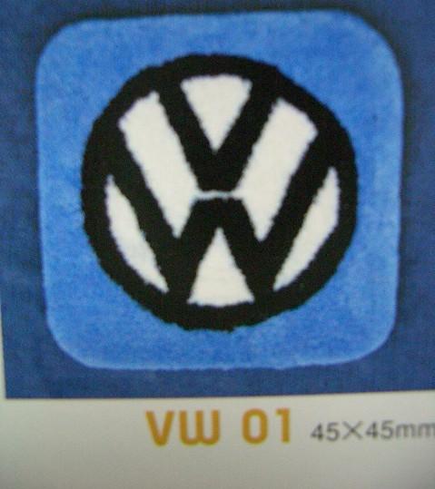 Emblem cushion [VW Volkswagen ] hand made rug 
