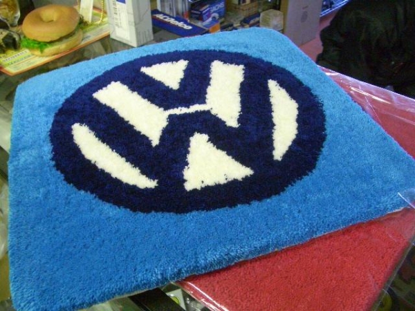 Emblem cushion [VW Volkswagen ] hand made rug 