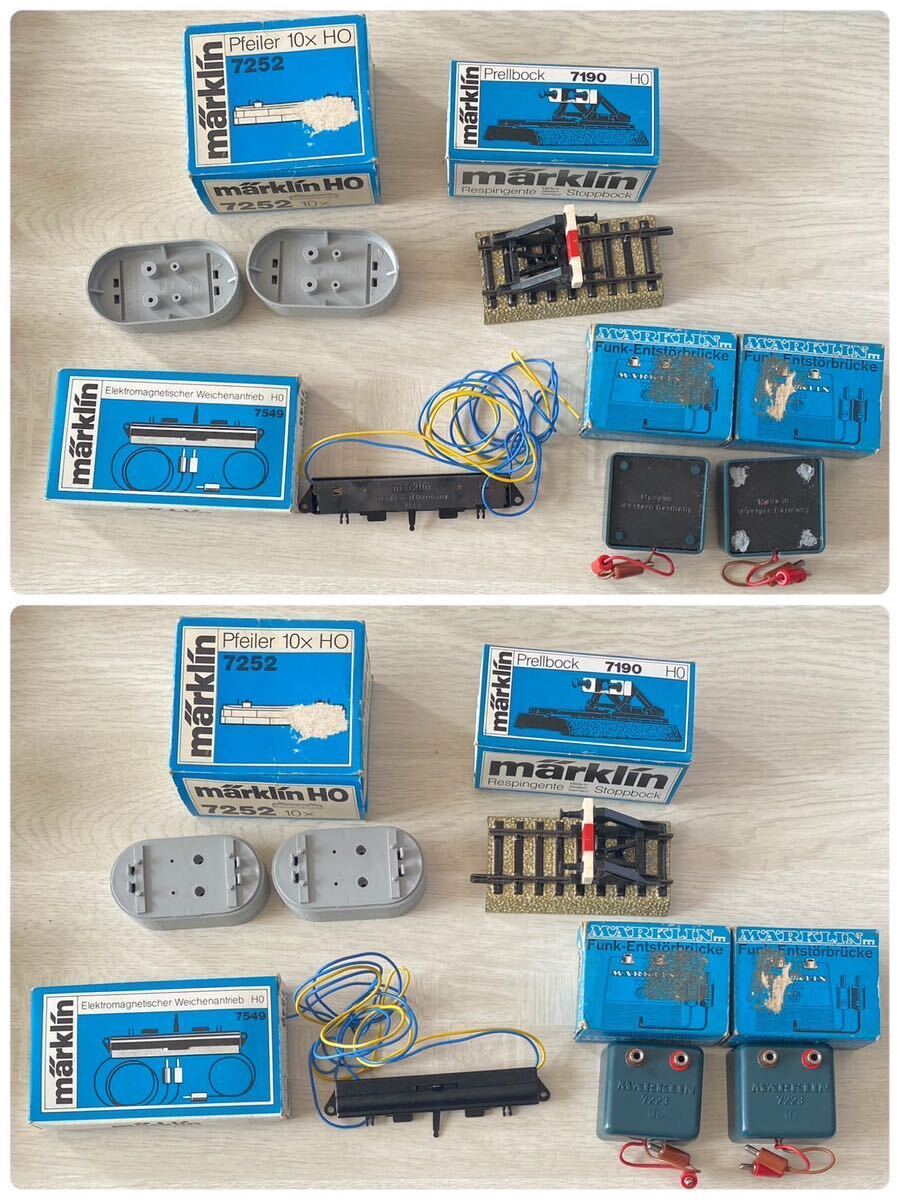 240319A☆ジャンク品☆Marklin HOゲージ 鉄道模型【信号機】【スイッチパネル】【分岐】★他まとめて売り♪配送方法 おてがる配送宅急便80_画像9