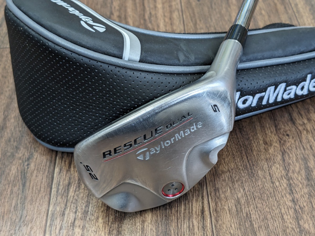 テーラーメイド レスキュー デュアル ユーティリティ U5 25度 NSプロ 850GH S リシャフト品 TaylorMade RESCUE DUAL #5 25° NSPRO 850 sの画像1