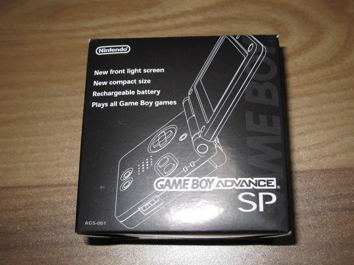 Nintendo Game Boy Advance SP onyx black regular goods production end goods unused storage goods!