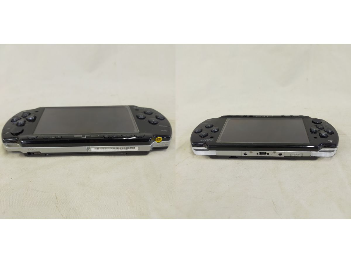 FG778 【動作可】SONY PSP プレイステーションポータブル PSP-2000 黒 本体 +32MGメモリースティック ディシディア ファイナルファンタジー_画像10