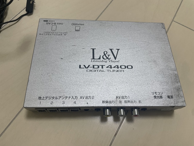地デジチューナー　テレビ L&V LV-DT4400（コムテック WGA8000）　格安売り切りにて　_画像2