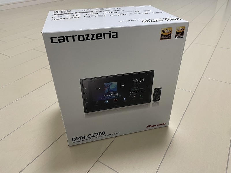 DMH-SZ700 ディスプレイオーディオ 6.8V型ワイドVGA Bluetooth USB カロッツェリア パイオニア　バックカメラ付き　売り切り_画像1