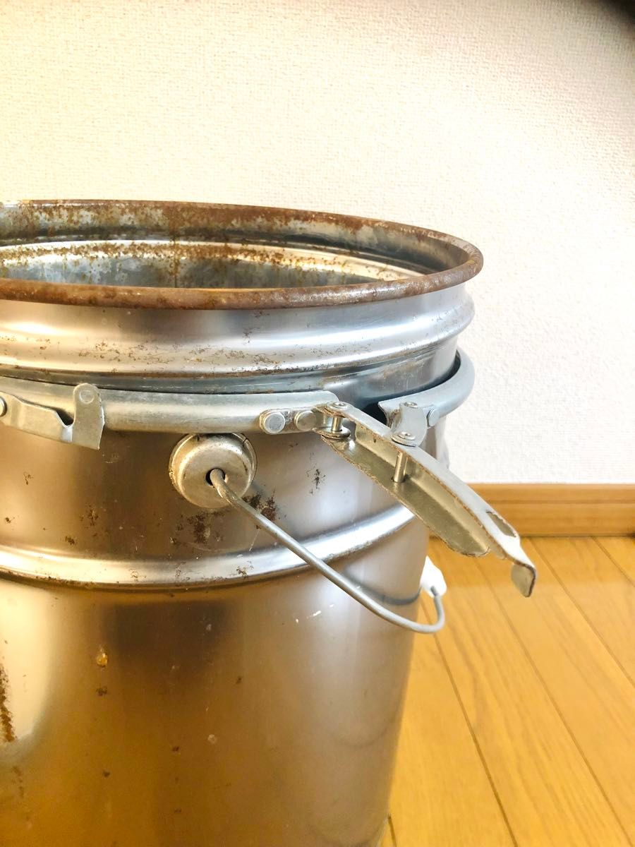 ペール缶 20L フリー容器 保存容器 DIY キャンプ バーベキュー ロケットストーブ用に