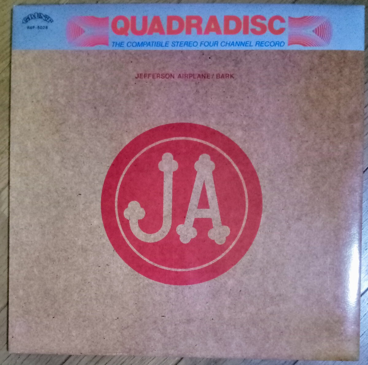 貴重盤・QUADRADISC 4チャンネル / ジェファーソン・エアプレイン / バーク (JAPAN 日本盤 CD-4 Vinyl LP レコード) / JEFFERSON AIRPLANE_画像1
