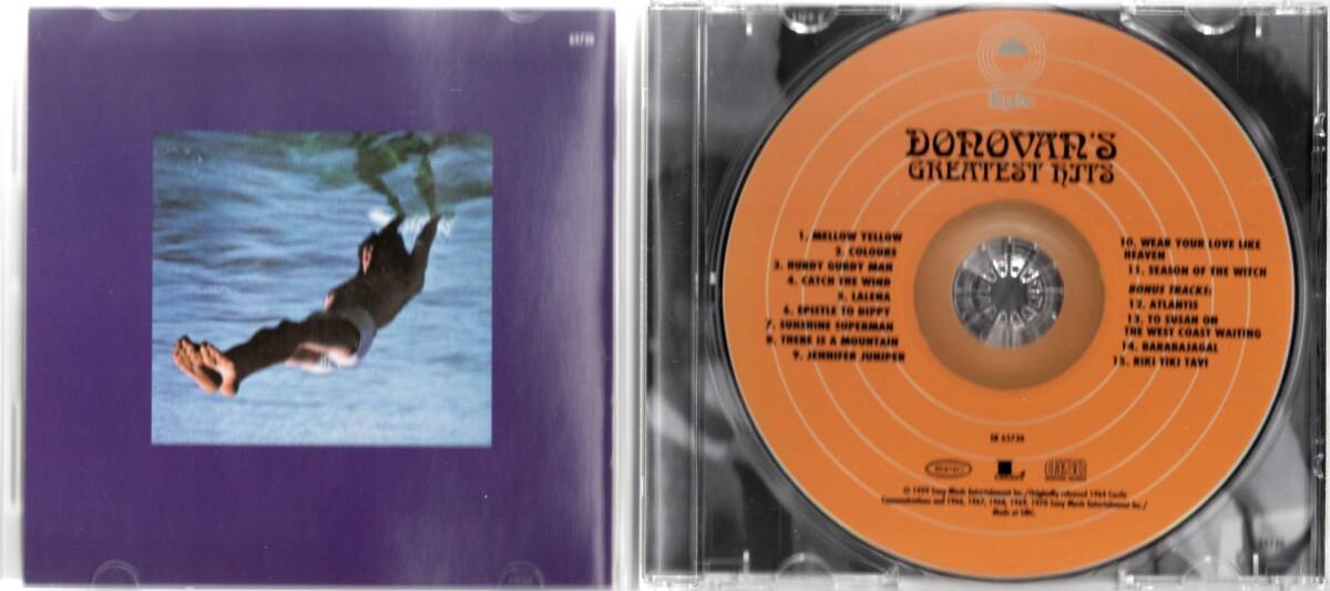 貴重盤 / DONOVAN - Donovan's Greatest Hits + 4 (CD) / ドノヴァン_画像3