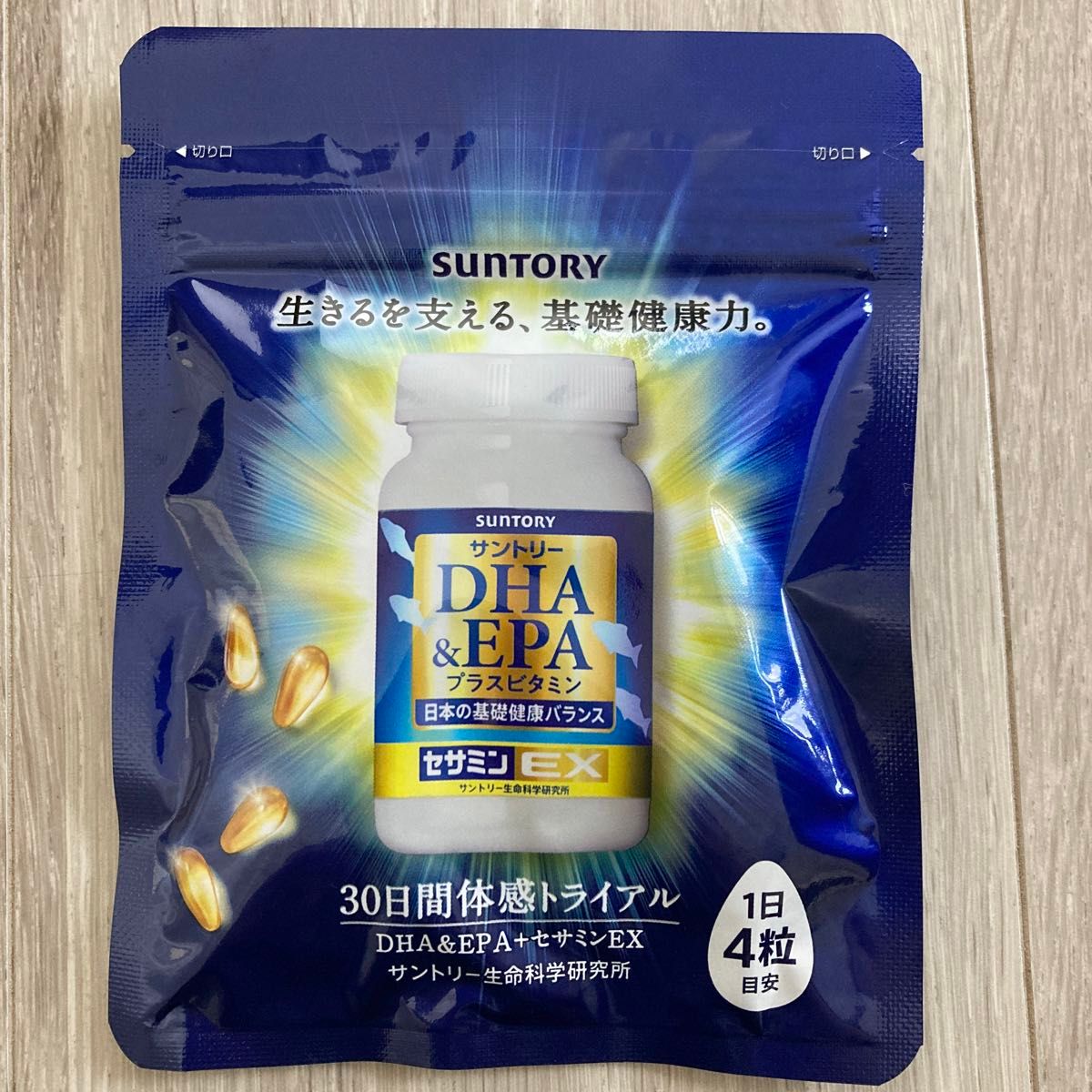 サントリー DHA＆EPA+セサミンEX 120粒　