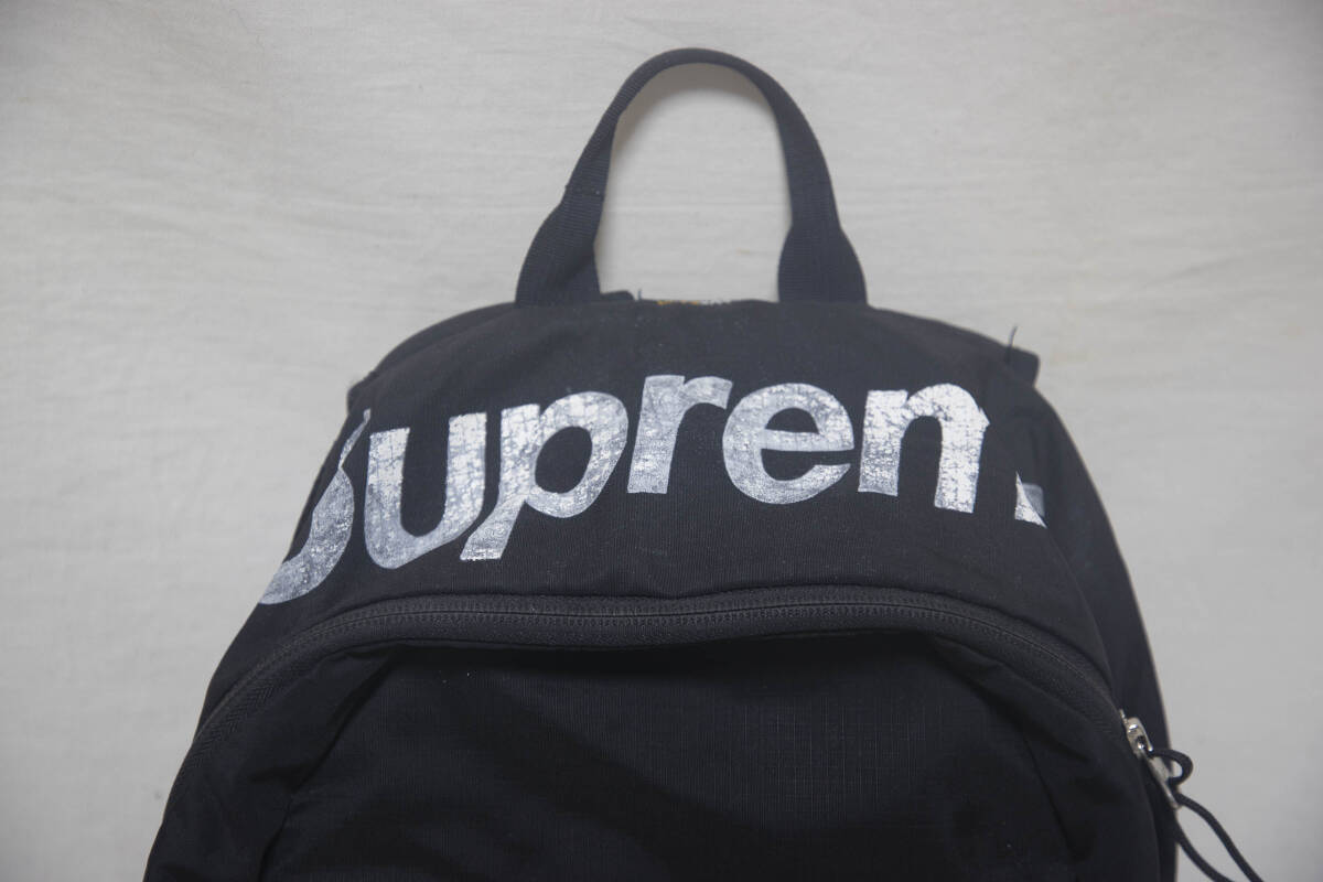 ☆Supreme/ロゴ入りリュック・バックパック/ブラック/正規品☆_画像4