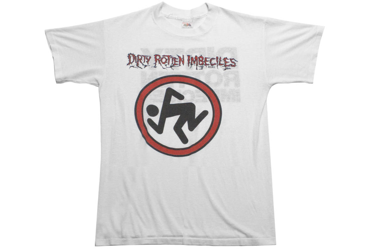 激レア! 80's USA製 D.R.I. Tシャツ DIRTY ROTTEN IMBECILES EXCEL