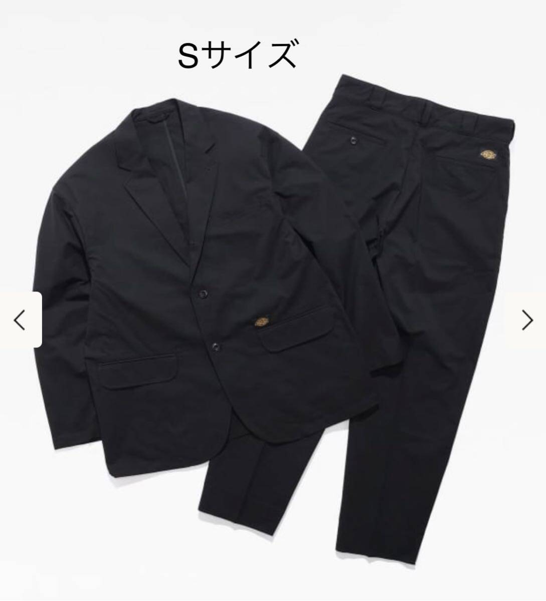 Sサイズ 24SS Dickies TRIPSTER BEAMS SUIT 黒 野村訓市 Sサイズ 24SS Dickies TRIPSTER BEAMS SUIT 黒 野村訓市