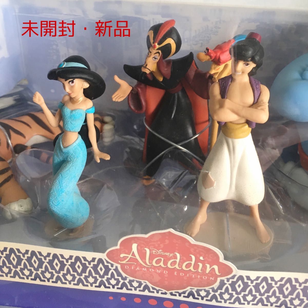 Disney ディズニー Aladdin アラジンフィギュア 6セット 未開封品 Disney ディズニー Aladdin アラジンフィギュア 6セット 未開封